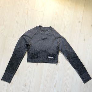 Gymshark crop top ombre